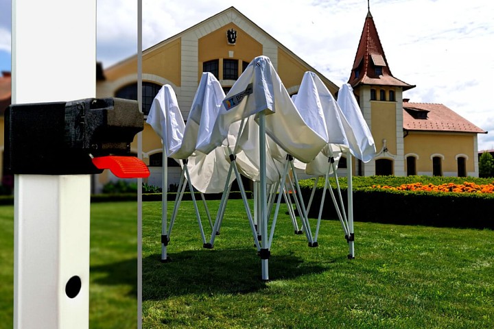 2x3 Reklāmas ballīšu telts