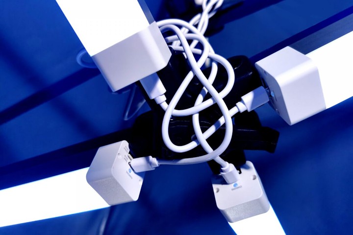 Led gaisma ballīšu teltīm